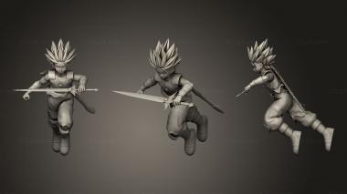 Military figurines dai 3d model